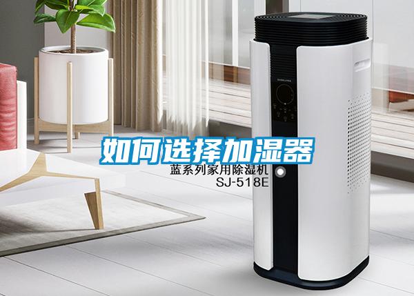 如何选择加湿器