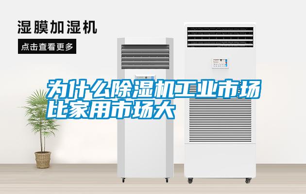 为什么除湿机工业市场比家用市场大