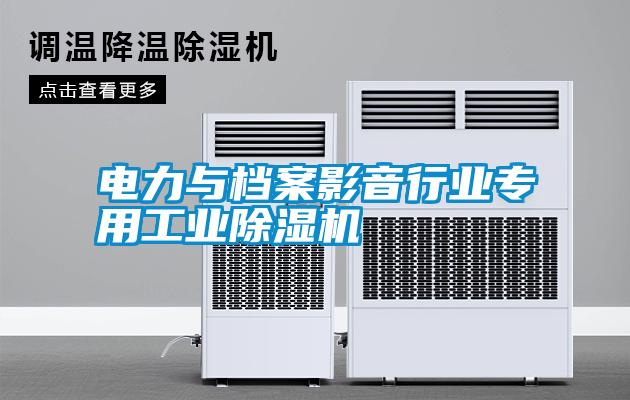 电力与档案影音行业专用工业除湿机