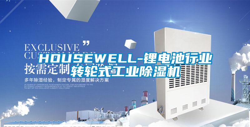 HOUSEWELL-锂电池行业转轮式工业除湿机