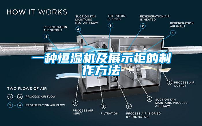 一种恒湿机及展示柜的制作方法