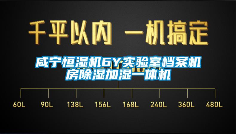 咸宁恒湿机6Y实验室档案机房除湿加湿一体机