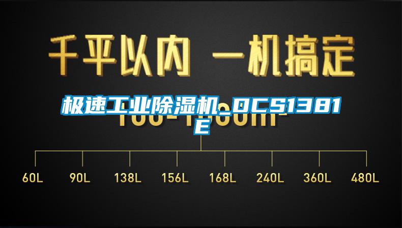 极速工业除湿机_DCS1381E