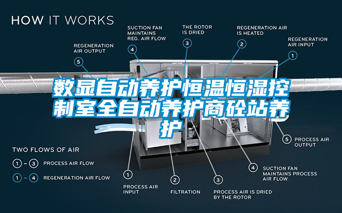 数显自动养护恒温恒湿控制室全自动养护商砼站养护