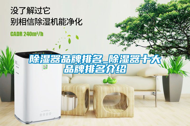 除湿器品牌排名_除湿器十大品牌排名介绍