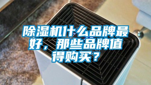 除湿机什么品牌最好，那些品牌值得购买？