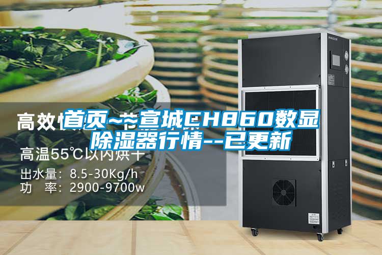 首页~~宣城CH860数显除湿器行情--已更新