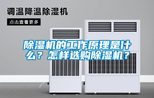 除湿机的工作原理是什么？怎样选购除湿机？