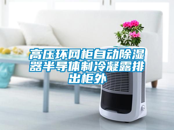 高压环网柜自动除湿器半导体制冷凝露排出柜外